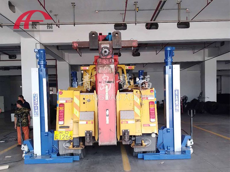 Xiamen tire lift maintenance case
