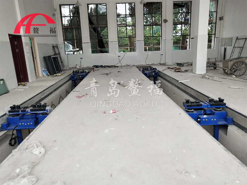 Pingdingshan bus wall hanging trench maintenance case