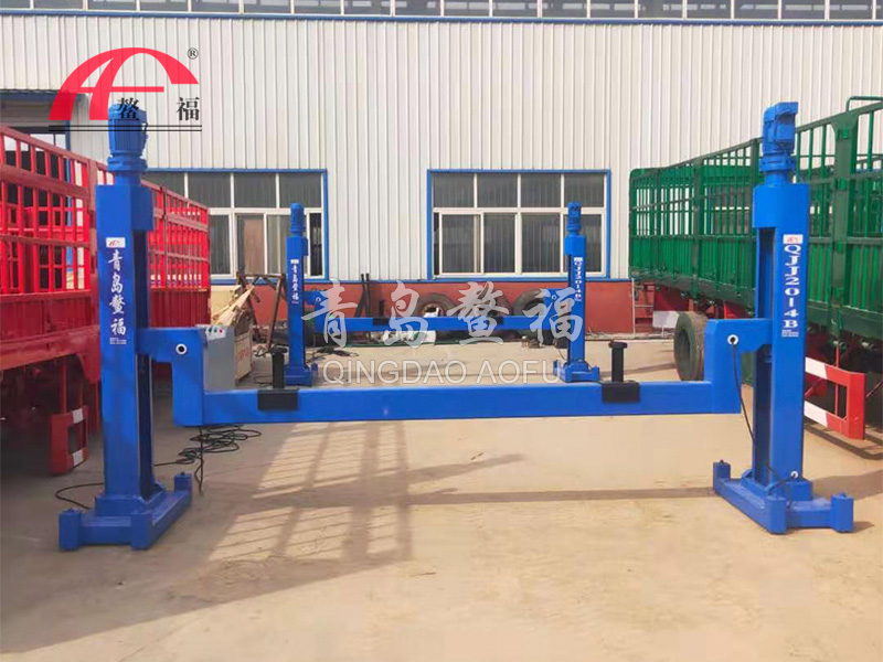 Hydraulic four-column lift case