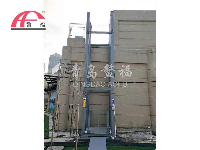 Danyang freight elevator case