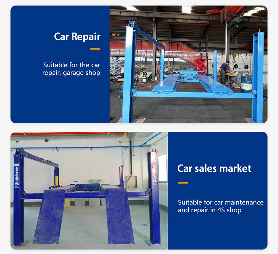 3.5T Four Post Car Lift